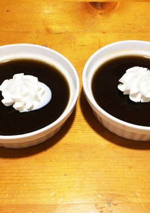 コーヒー寒天-レシピのメイン写真