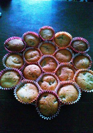 チョコチップとバナナのマフィン-レシピのメイン写真