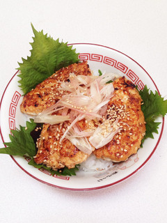 さっぱりつくね丼-レシピのメイン写真