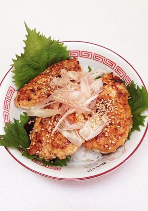 さっぱりつくね丼-レシピのメイン写真