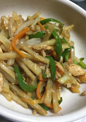 カレー粉の野菜炒め-レシピのメイン写真