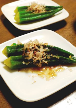 オクラのおつまみ-レシピのメイン写真