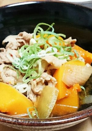 美味い！甘辛！肉じゃがならぬ肉かぼちゃ☆-レシピのメイン写真