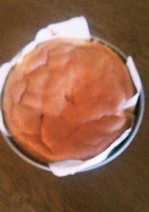 簡単スポンジケーキハンドミキサーなし-レシピのメイン写真