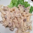 ツナとシメジの簡単マヨペンネ