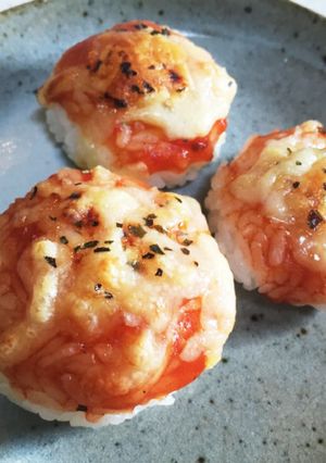 ピザ風おにぎり-レシピのメイン写真