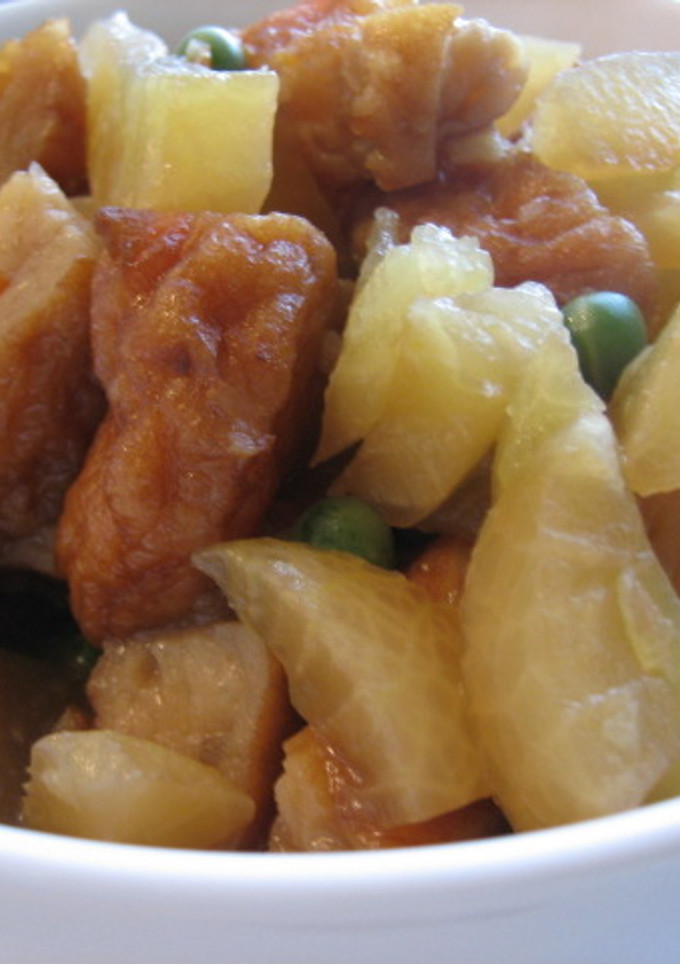 すごく簡単♪♪大根と野菜天ぷらの煮物　-レシピのメイン写真