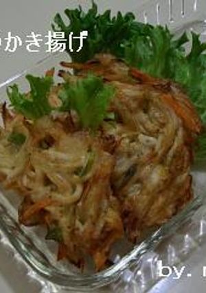 しらうおのかき揚げ-レシピのメイン写真