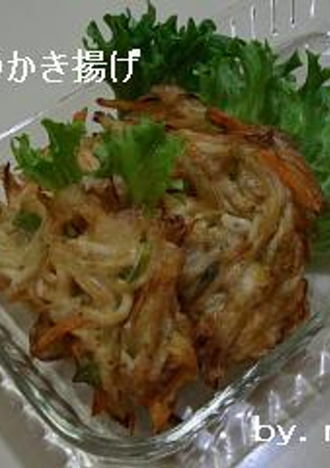 しらうおのかき揚げ-レシピのメイン写真