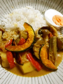 夏野菜カレー-レシピのメイン写真