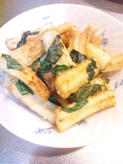 ちくわの大葉ポン酢炒め-レシピのメイン写真