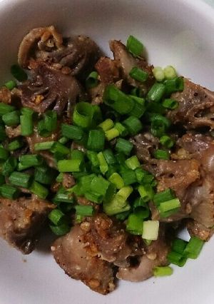 砂肝のバタポン炒め-レシピのメイン写真