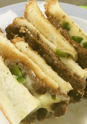 BBQあまりdeクラブハウスサンド-レシピのメイン写真