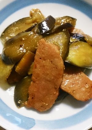 ミートローフとなすのオイスター炒め-レシピのメイン写真