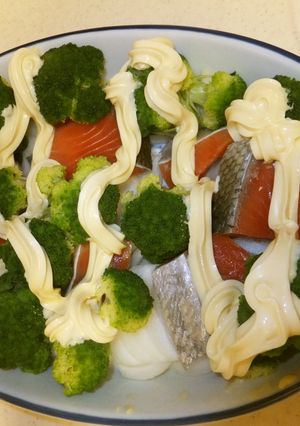 鮭の簡単マヨネーズ焼き-レシピのメイン写真