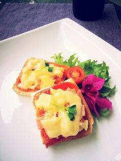 ポテトサラダトースト-レシピのメイン写真