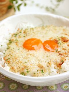カレー風味の納豆卵かけごはん-レシピのメイン写真