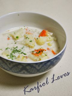 ハンガリー家庭料理♪♪カリフラワースープ-レシピのメイン写真