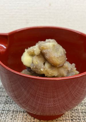 ホロッとした美味しさ！乾燥空豆の煮豆♪-レシピのメイン写真