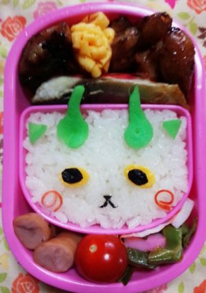 キャラ弁♡妖怪♡詰めるだけ　コマさん-レシピのメイン写真