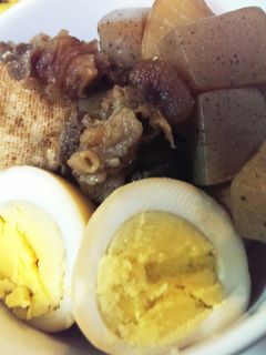 牛すじ肉と豆腐と大根の煮物-レシピのメイン写真