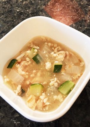 【離乳食後期】野菜とひき肉の和風あんかけ-レシピのメイン写真