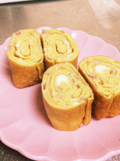 ベーコン卵焼き-レシピのメイン写真