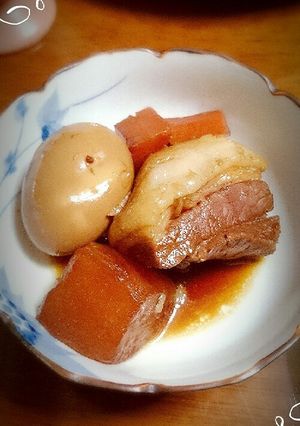 絶品★トロトロ黒糖ラフテー（沖縄風角煮）-レシピのメイン写真
