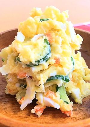 きゅうりのつけもので本格ポテトサラダ-レシピのメイン写真