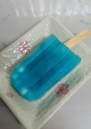 ソーダ味のアイスキャンディー-レシピのメイン写真