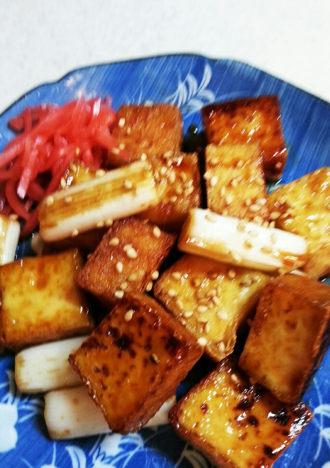 厚揚げ焼き～焼き鳥のたれで-レシピのメイン写真