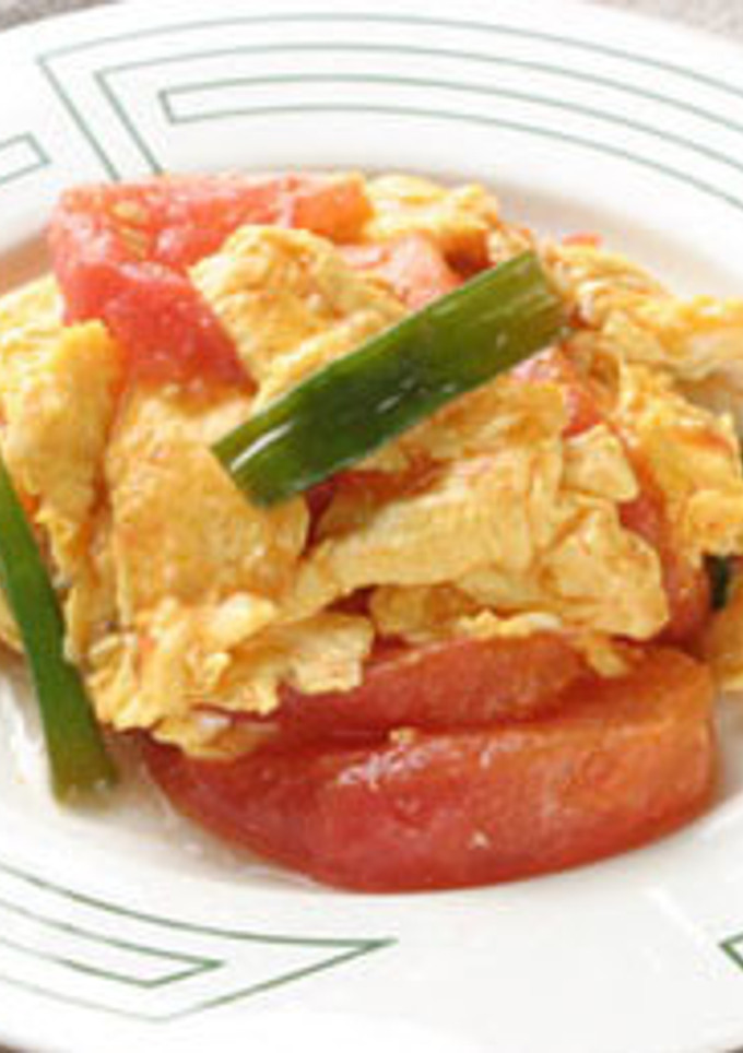 たまごとトマトの炒め物-レシピのメイン写真