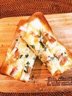 ちくわと大葉のチーズトースト-レシピのメイン写真
