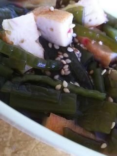 茎ワカメのそうめんつゆ煮-レシピのメイン写真