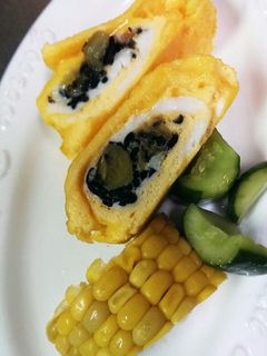 ひじき卵焼き-レシピのメイン写真