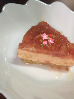 トマトレアチーズケーキ-レシピのメイン写真