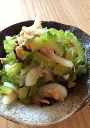 酢玉ねぎで★ゴーヤとツナのさっぱり和え-レシピのメイン写真