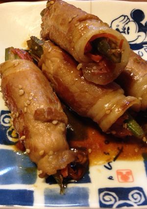 野菜の豚肉巻き-レシピのメイン写真