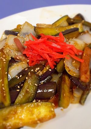 茄子の甜麺醤炒め-レシピのメイン写真