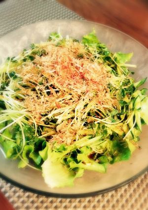 焼肉屋さんに教わった♬簡単☆和風サラダ-レシピのメイン写真