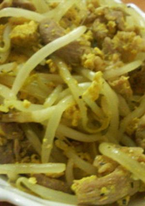 豚肉ともやしのカレー粉風味♪-レシピのメイン写真