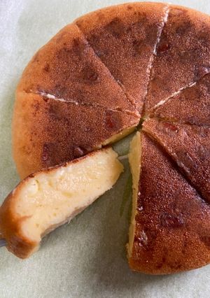 お釜でポン♡癖になるチーズ入りケーキ-レシピのメイン写真