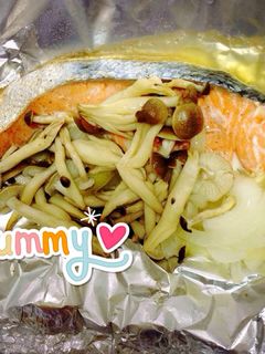 トースターで!鮭のホイル焼き-レシピのメイン写真