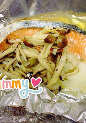 トースターで!鮭のホイル焼き-レシピのメイン写真