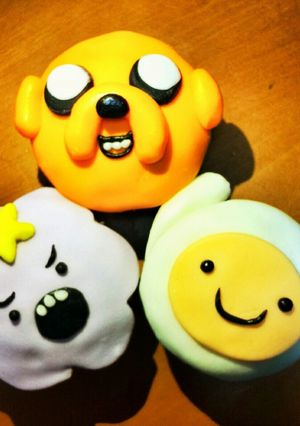 アドベンチャータイムカップケーキ☺-レシピのメイン写真