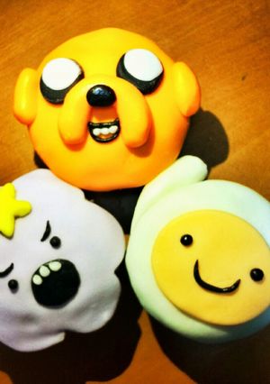 アドベンチャータイムカップケーキ☺-レシピのメイン写真