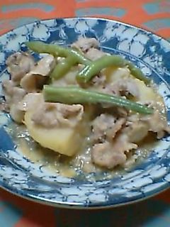 豚じゃがの味噌煮♪-レシピのメイン写真