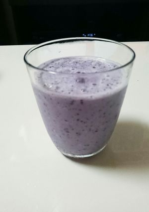 バナナとブルーベリーのスムージー-レシピのメイン写真