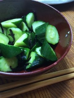 1分で出来る☆塩こぶきゅうり-レシピのメイン写真