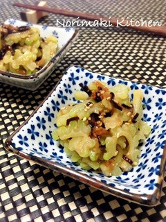 簡単☆ゴーヤの梅昆布和え-レシピのメイン写真